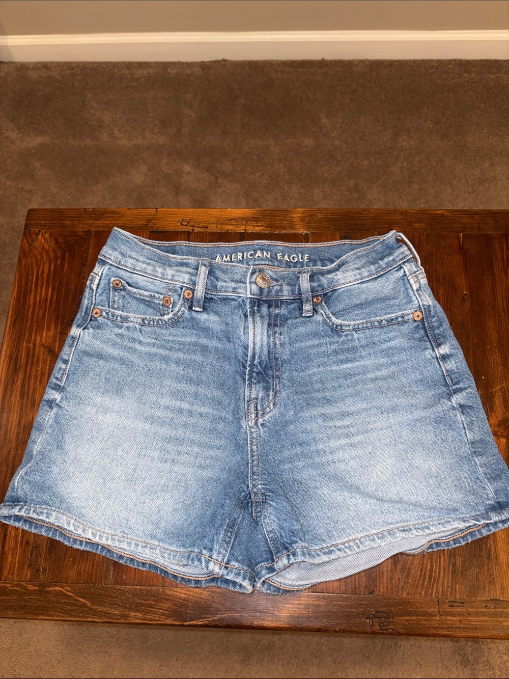 American Eagle Jean Relaxed Shorts Size 00